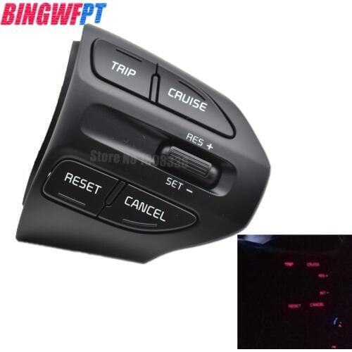 Good quality Steering Wheel Button For KIA K2 RIO 2016 2017 Buttons Bluetooth Phone Cruise Control Volume