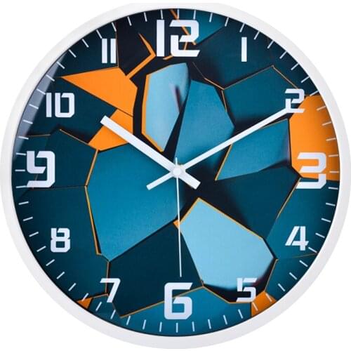 Wall Clock Home Decor Stylish Living Room Simple Atmospheric Wall Watch Pocket Watch Bedroom Personality Quartz Clocks Metal