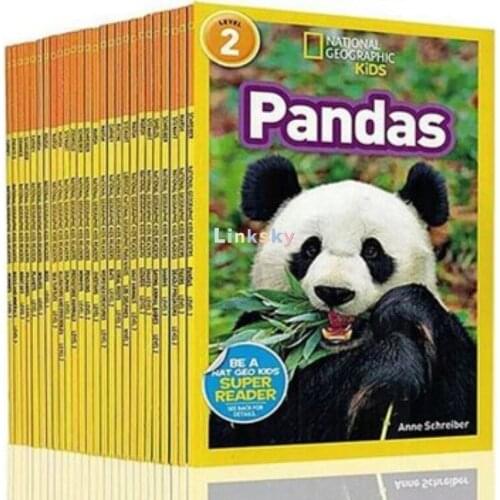 National Geographic Kids Non-Fiction Books SET of L2, for Kids Ready To Read on Their Own,25 Books/set, for 5-8 Years