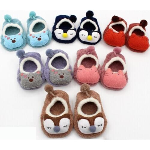 New Baby Girl Boy Newborn Kids Children Infant Toddler Animal Fox Bear Cat Boat Socks Warm Socks Home Wear Low Cut Ped Sock