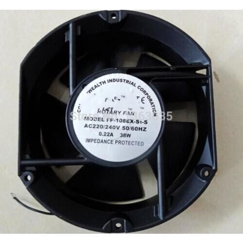 FP-108EX-S1-S 220V 38W 0.22A Axial Fan 172*150*51mm