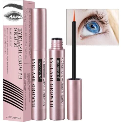 Ibcccndc Eyelash Growth Serum Eyelash Enhancer Longer Fuller Thicker Lashes Serum Liquid Eyelashes Lifting Essence 8ml