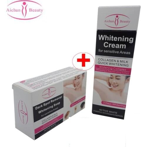 Women Vaginal Lips Private Part Pink Underarm Intimate Whitening Dark Nipple Bleaching Cream Skin Care Body Whitening Cream