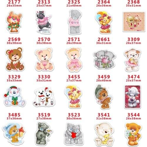 10 Pcs Cartoon Planar Resin Cabochons PR2177
