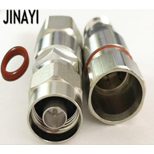 10pcs N Male Clamp Plug Adapter Connector for Corrugated Copper 1/2" Cable