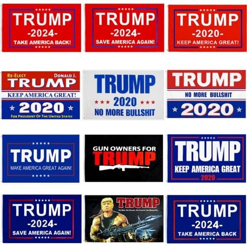 2x3ft/3x5ft 2020 2024 Trump President USA Flag Take America Back Save America Again Keep US Great No More Bullshit Banner