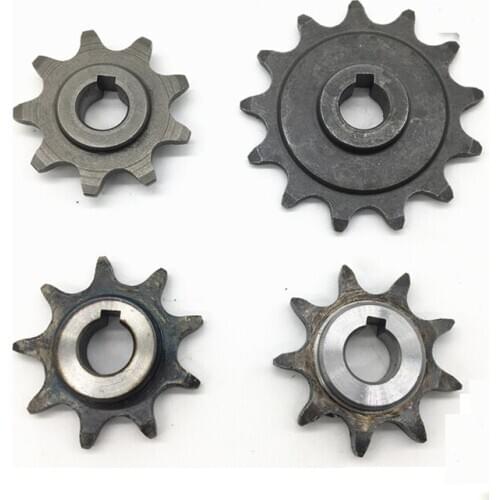 9 teeth 420, 13 teeth 410, 428 gears