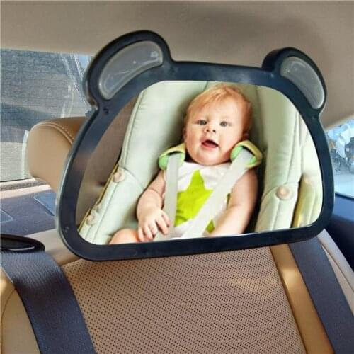 Car Remote Control LED Car Rearview Mirror Baby Auxiliary Observation Mirror Baby Mirror Child Safety Seat Rearview Mirror