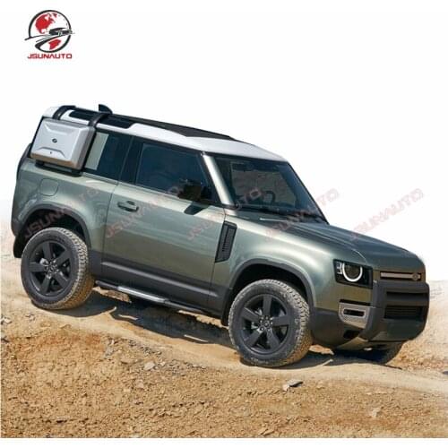 Car Steps Aluminum Alloy Black Stable Side Step Side Pedal Panels For 2021 Land Rover Defender 90 P300 P400