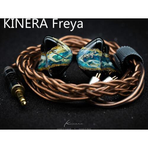 KINERA Freya 3BA+1DD Hybrid Hand Painted In Ear Earphones Earbuds HIFI DJ Monitor Audiophile Earplug Headset Kinera YH623 Seed