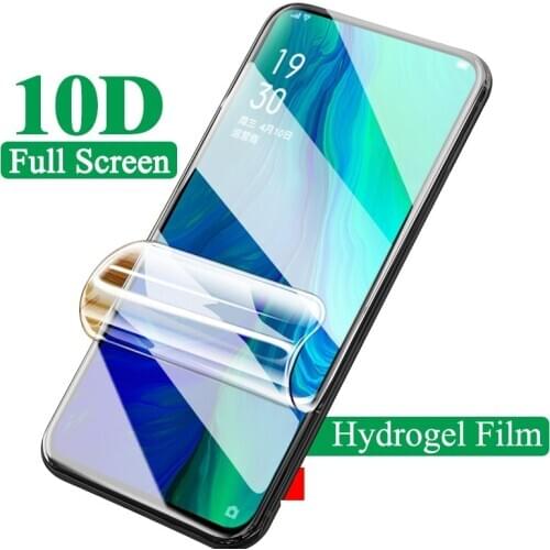 Full Cover Protective Hydrogel film for OPPO Reno 10x Zoom screen protector soft film for OPPO Reno 10xZoom Not Tempered Glass