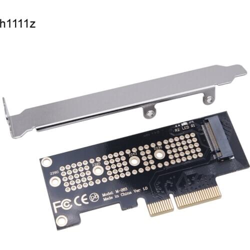 M.2 NVME PCIE Adapter NVME M2 Adapter NVME SSD PCI Express Card M Key to PCIE 3.0 X4 Adapter for 2230 2242 2260 2280 FULL SPEED