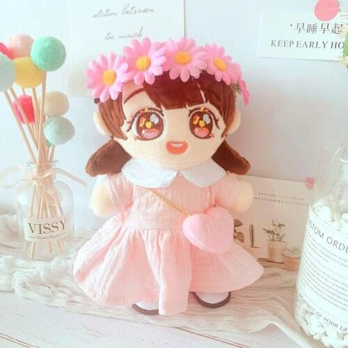 [MYKPOP]KPOP Dolls Clothes & Accessoiress: Dress with Angel Wings and Hair Accessoires for 20cm Dolls(without doll) SC21031511