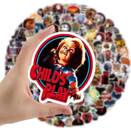 200PCS Halloween Stickers Funny Gift Pumpkin Witch Elves All Hallows Day Anime Graffiti Stickers for Kids DIY Scrapbook Laptop