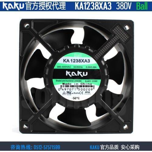 NEW KAKU KA1238XA3 380V 0.09A/0.08A ball bearing high air volume cooling fan