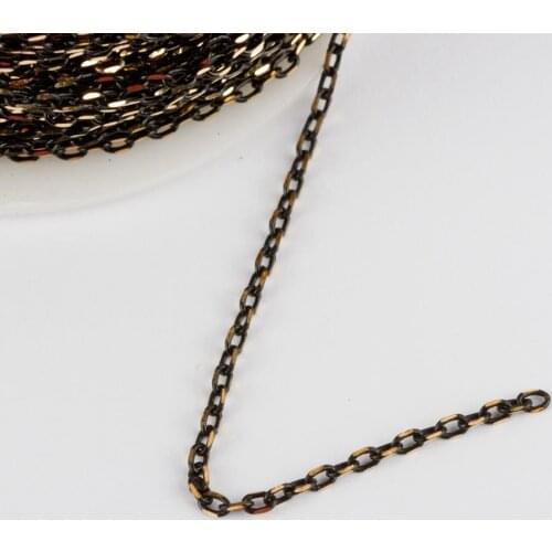 2 mm Pencil Embroidered Authentic Chain 1 Metre