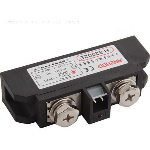 Authentic industrial grade solid state relay H3100ZF H3100PF 100A in stock with insulation pads and plastic plug