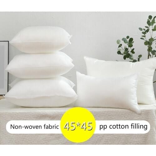45*50 Bedside cushion core Non-woven fabric Pillow core Pillow core Filled with PP cotton Interior decoration pillow
