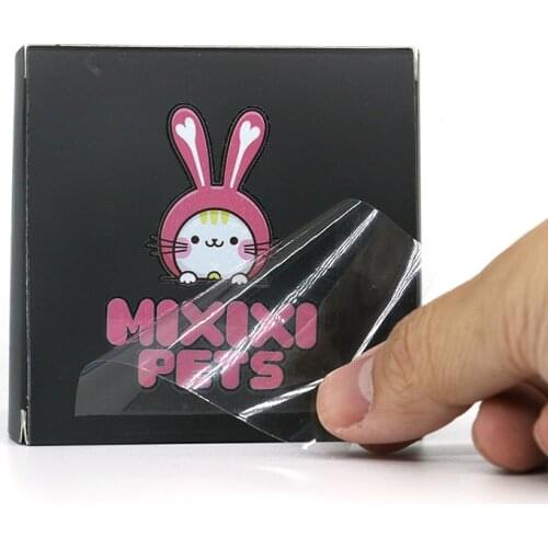 Customized Logo Label UV Pressure Transfer Sticker, Instead Of Printing