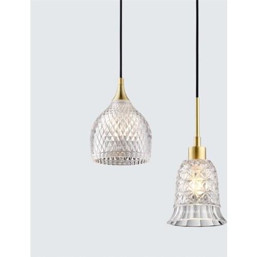 Luxury Bedhead Whisky Bottle Glass Pendant Lights Modern American Living Dining Room Bedroom Restaurant Hanging Lamps Fixtures