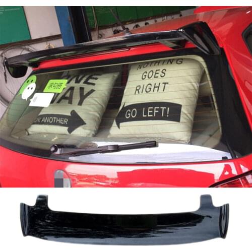 Rear Trunk Lid Car Spoiler Wing 2002 - 2013 ABS Material Customize Color DIY Paint Sport Car Spoiler Use For Toyota Vitz