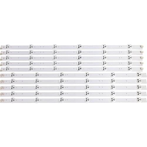 LED Backlight strip 12 lamp For LED49C1000n 49D1000/C1000 LB-C490F13-E2-L-G1-LD1 LD2 SE1 SE2 RF-AC490E30-0601R-01 0601L