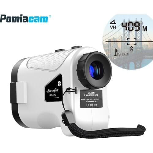 Handheld Outdoor Telescope HD Golf 800m Laser Infrared Measuring Altitude and Rangefinder Golf Laser Scope Laser Detector