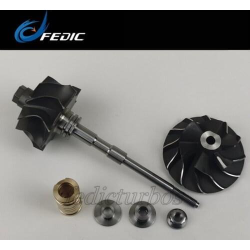 Turbo shaft and wheel rotor assembly GT1749V 713673 for Audi Skoda VW Ford Seat 1.9 TDI 85 Kw 115 HP AUY AJM AVG ALH AXR BSW BEW