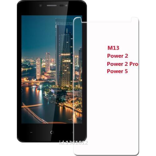 Leagoo Power 2 Pro Tempered Glass Protective Film For Leagoo Power 5 M13 Glass Screen Protector Mobile Phone Film