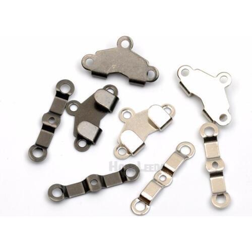 150 pair / lot HE-012 DIY trousers pants skirts hooks 8019# metal brass hook eye silver, black for bras underwear free shipping