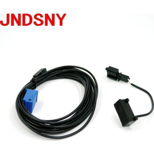 JNDSNY RD45 Microphone MIC Cable Adapter RD45 Micphone Kit for Citroen C3 C4 C5 Peugeot 207 206 307 308