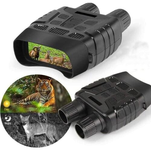 702P Binocular Digital Telescope Full Black High-Definition Infrared Binoculars Outdoor Surveillance Telescope