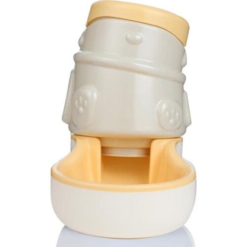 Splash-proof Eco-friendly Puppy Cats Water Food Feeding Holder for Indoor