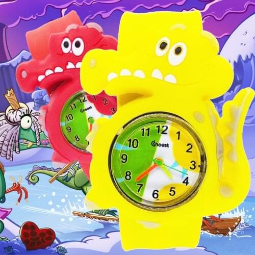 Cartoon Tiger Crocodile Boys Watch Kids Watches Children Girls Student Clock Child Quartz Wristwatches Relojes Montres Kol Saati