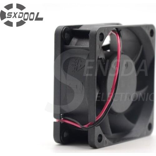 D60SH-12 SXDOOL 6025 60*60*25 mm DC 12V 0.18A 2Wire Cooling Fan