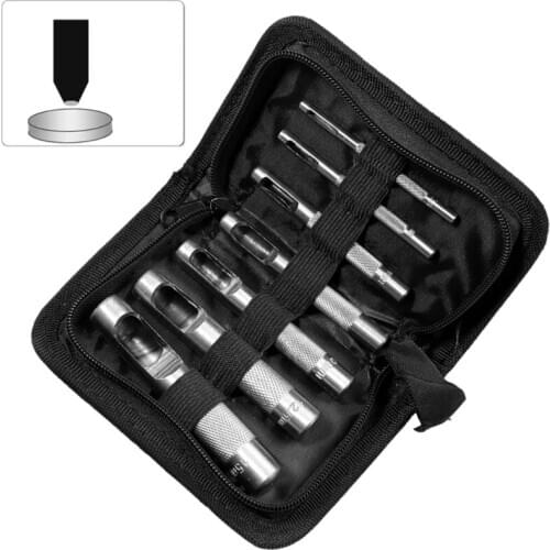 3-15mm Pick Leather Tool Leathercraft Belt Canva Hole Craft Punch Hollow Puncher