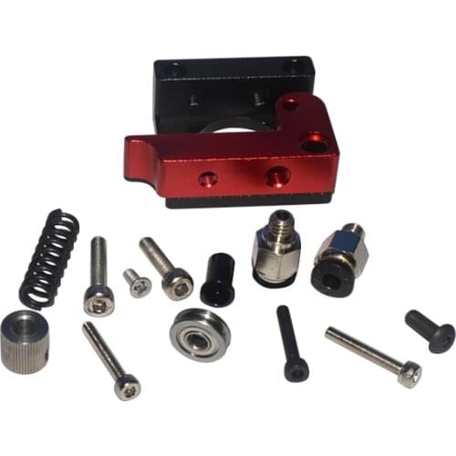 1set 3d printer MK8 extruder aluminum block supporting structure nozzle extrusion head