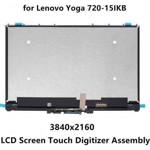 FHD LCD Panel Screen Display Matrix Touch Glass Digitizer Assembly for Lenovo YOGA 720 15IKB 80X7 N156HCE-EN1 N156HCE EN1 REV.C1