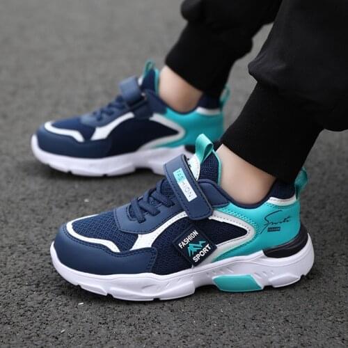 Brand Kids Sneakers Boys Running Shoes Outdoor Hollow Sole Children Shoes Bounce Design Girls Tenis Infantil School Sport Shoes
