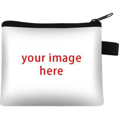 Customize Your Logo / Image / Name Coin Purse Ladies Coin Purse Boys Girls Wallet Cute Coin Purses Girl Wallet Mini Money Bag
