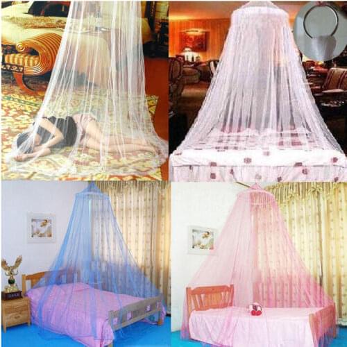 Mosquito Net Bed Queen Size Home Bedding Lace Canopy Bed Cover Princess Bedroom Insect-proof Elegant Netting