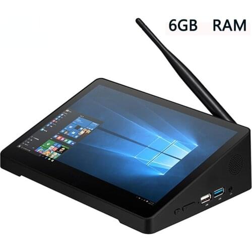 Original Mini PC X10 PRO All in one PC Computer Desktop Tablet POS Windows 10 Home 10.8" Touch Screen WIFI Intel Quad Core RJ45