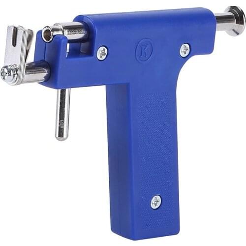 Professional Ear Piercing Gun Tool Set 72pcs Ear Studs Steel Ear Nose Navel Body Piercing Gun Unit Tool Kit Safety Pierce Tool