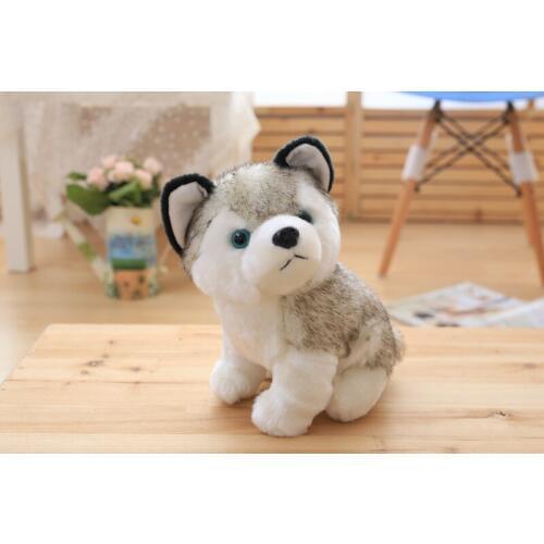 Plush husky toy small dog lovely soft toy
