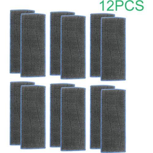 Set-12PCS robot vacuum cleaner cleaning cloth accessories for irobot roomba jet M6 Braava sweeping spare mop replacement parts