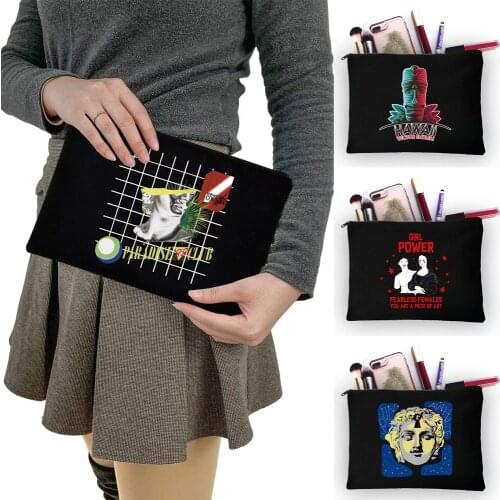 Outdoor Travel Cosmetic Bag Women Storage Make Up Cases Carrying Belt Coin Purse Girl Pencil Bag Cosmetic Bags & Cases