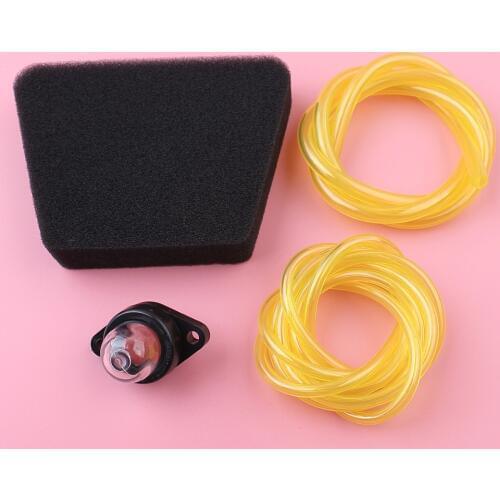 Air Filter Fuel Line Hose Primer Bulb For Poulan 2055 2075 2150 2155 2175 2250 2350 Chainsaw Spare Part