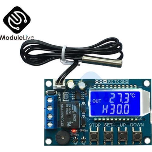 XY-T01 Digital Thermostat Heating Refrigeration Digital Temperature Control Switch Temperature Controller Module Board