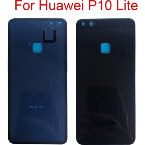 For Huawei P10 Lite P10Lite WAS-LX2J WAS-LX2 WAS-LX1 WAS-L03T WAS-LX3 Back Battery Cover Door Housing case Rear Glass parts