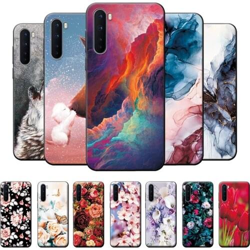 For Oneplus Nord Case Cool Pattern Protective Case Coque 6.44 For Oneplus Nord Case Oneplus Nord Bumper Soft TPU Silicone Cover
